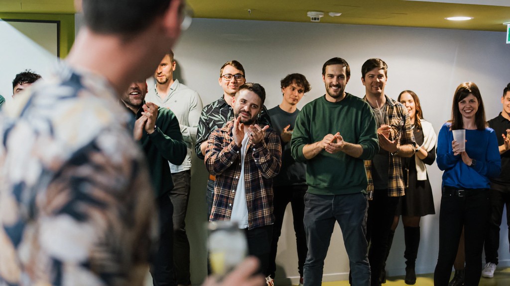 Colossyan team celebrating Series A funding