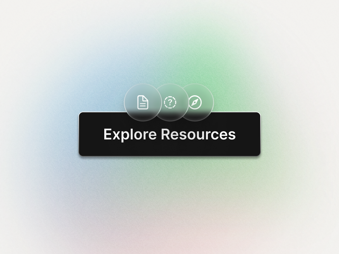 Customer education video with buttons linking to help center articles