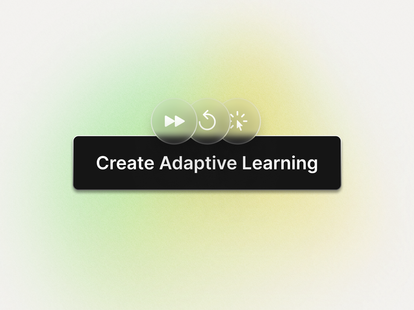 Interactive training video letting employees navigate between modules