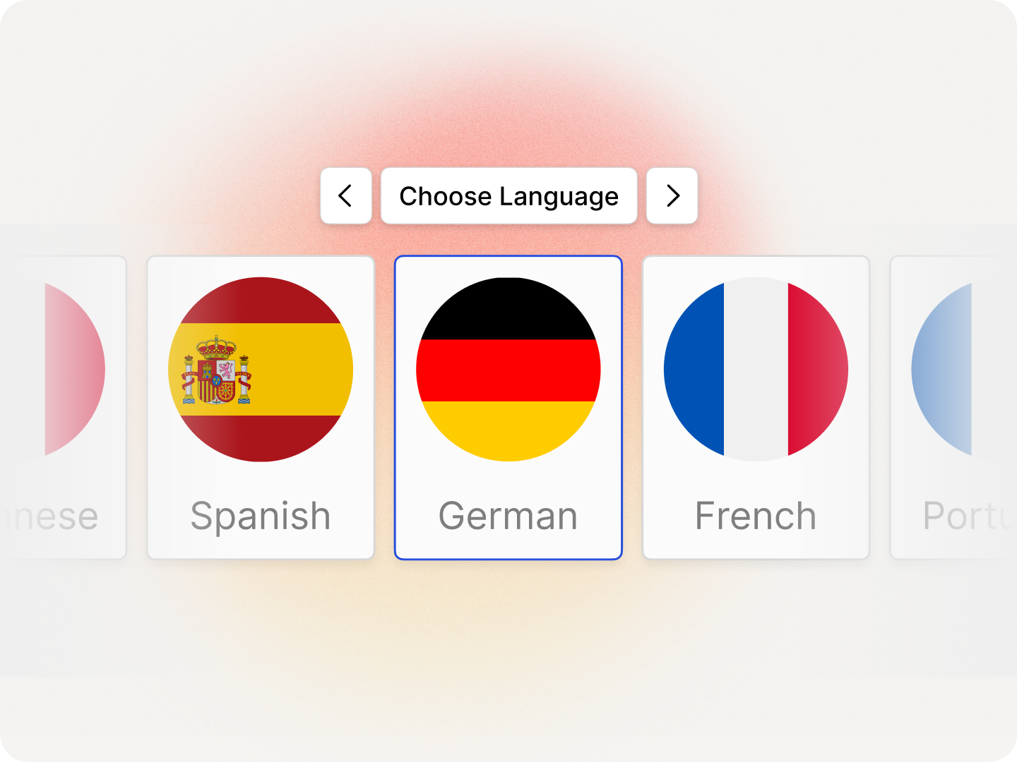 Localized custom avatar video with multiple language options