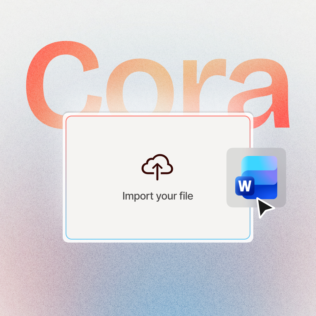 Upload screen with a document being analysed in Colossyan