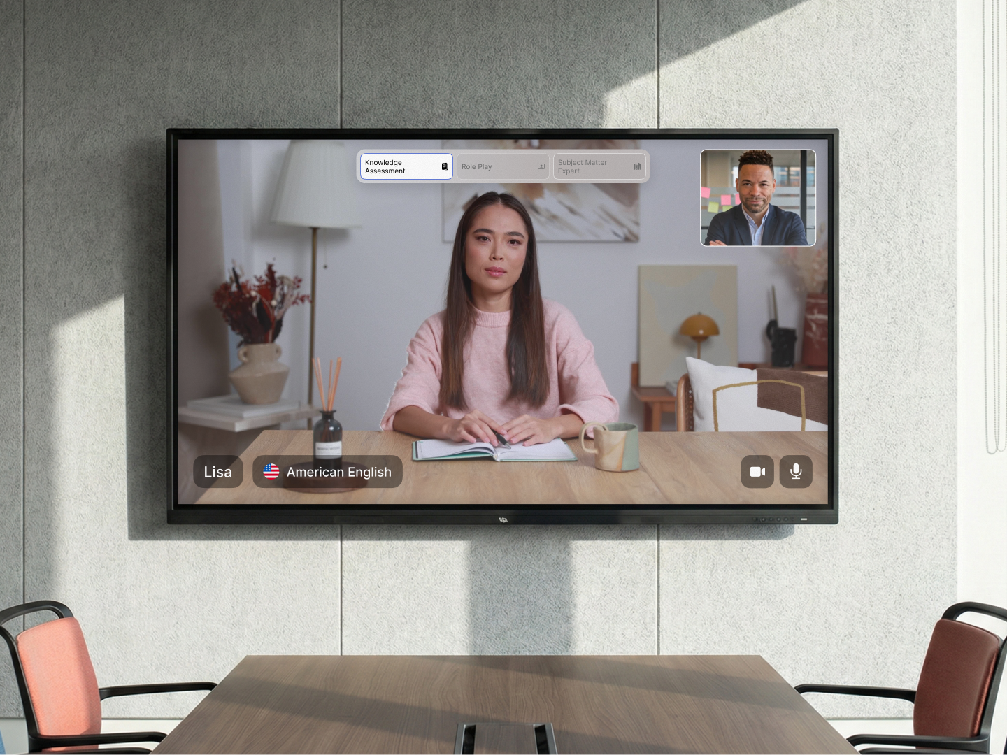 Enterprise team using Colossyan to produce videos at scale