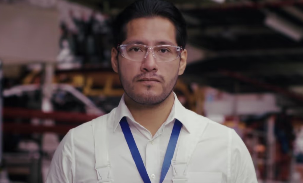 AI video creation for manufacturing training content