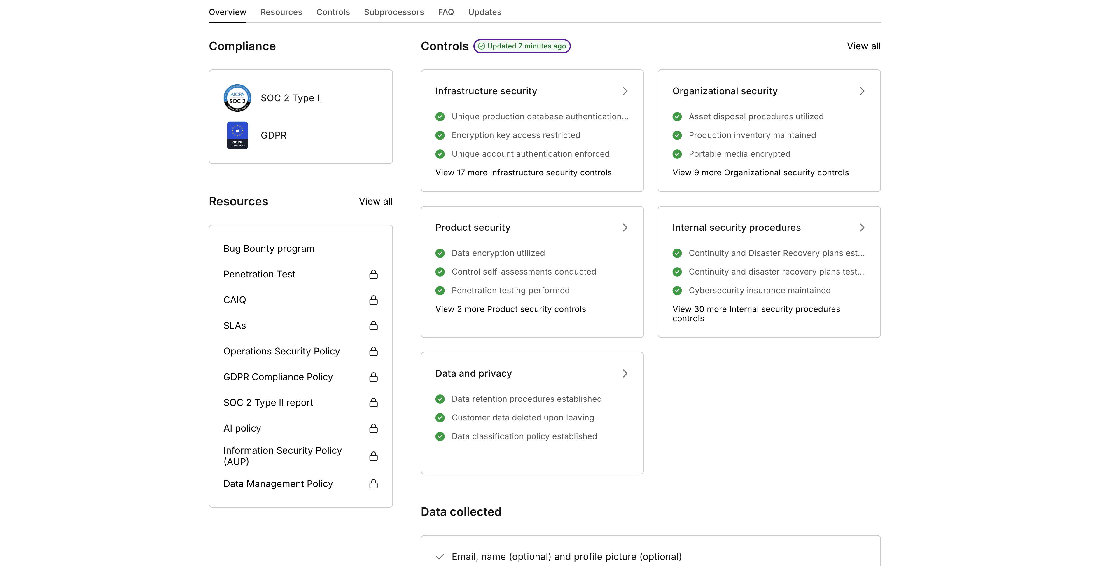 Colossyan Trust Center — security documentation portal