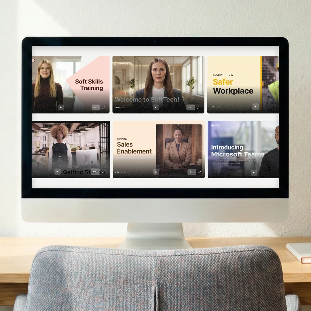 All training use cases: onboarding, compliance, sales, and product
