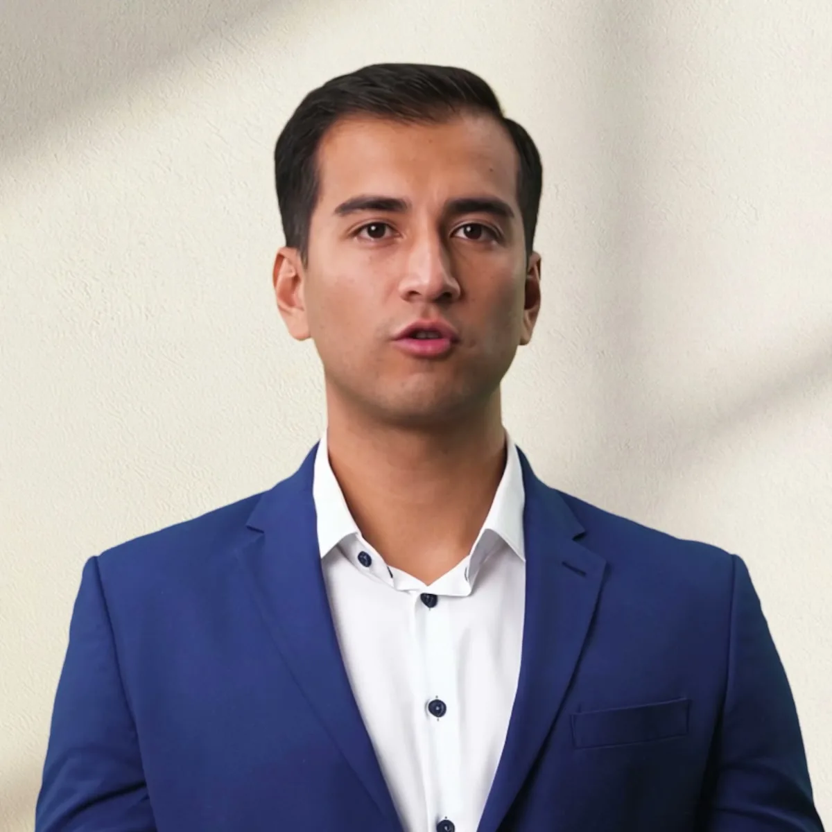 Anthony rendered with NEO 1 — standard gestures