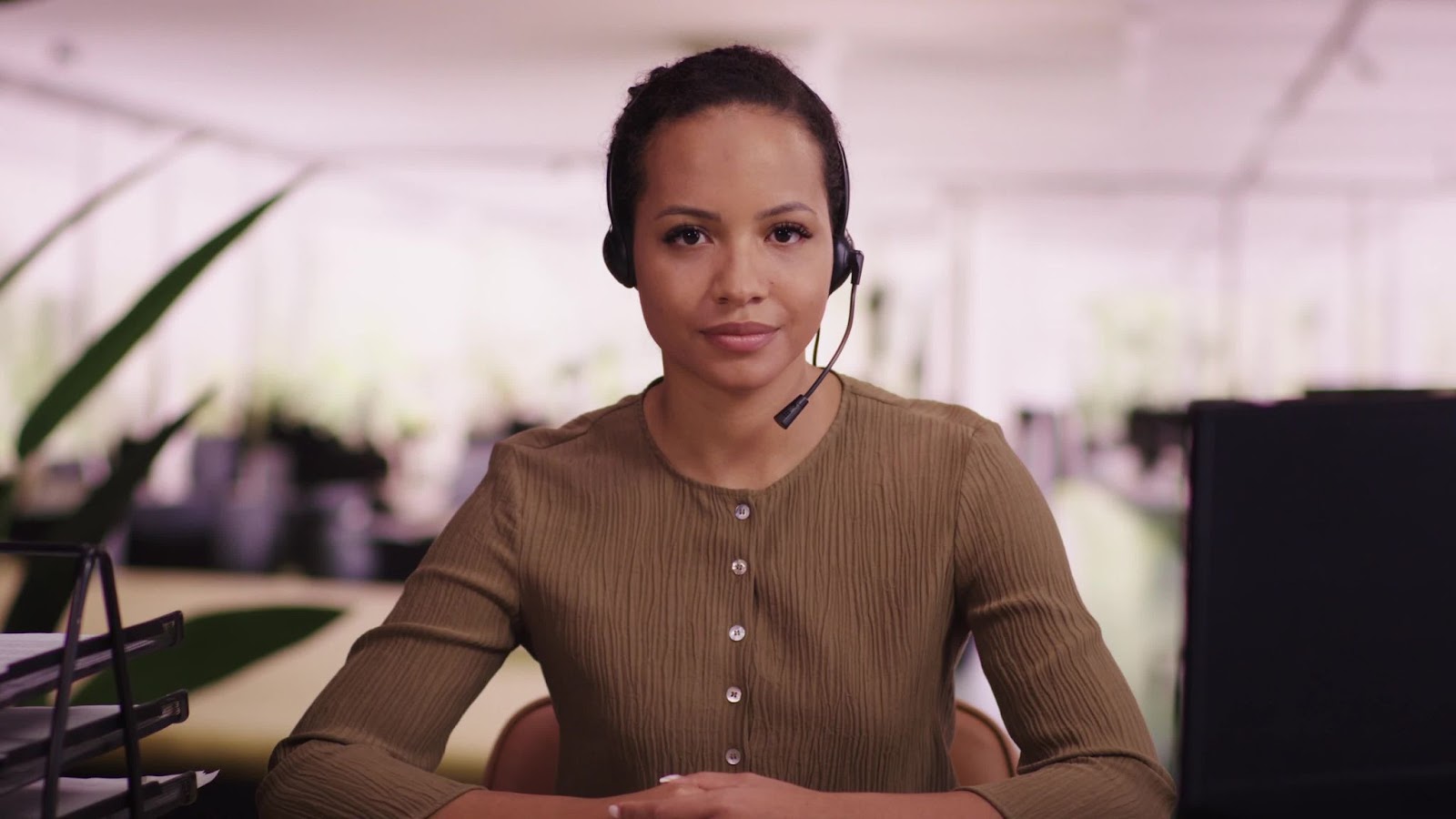 Customer service AI avatar