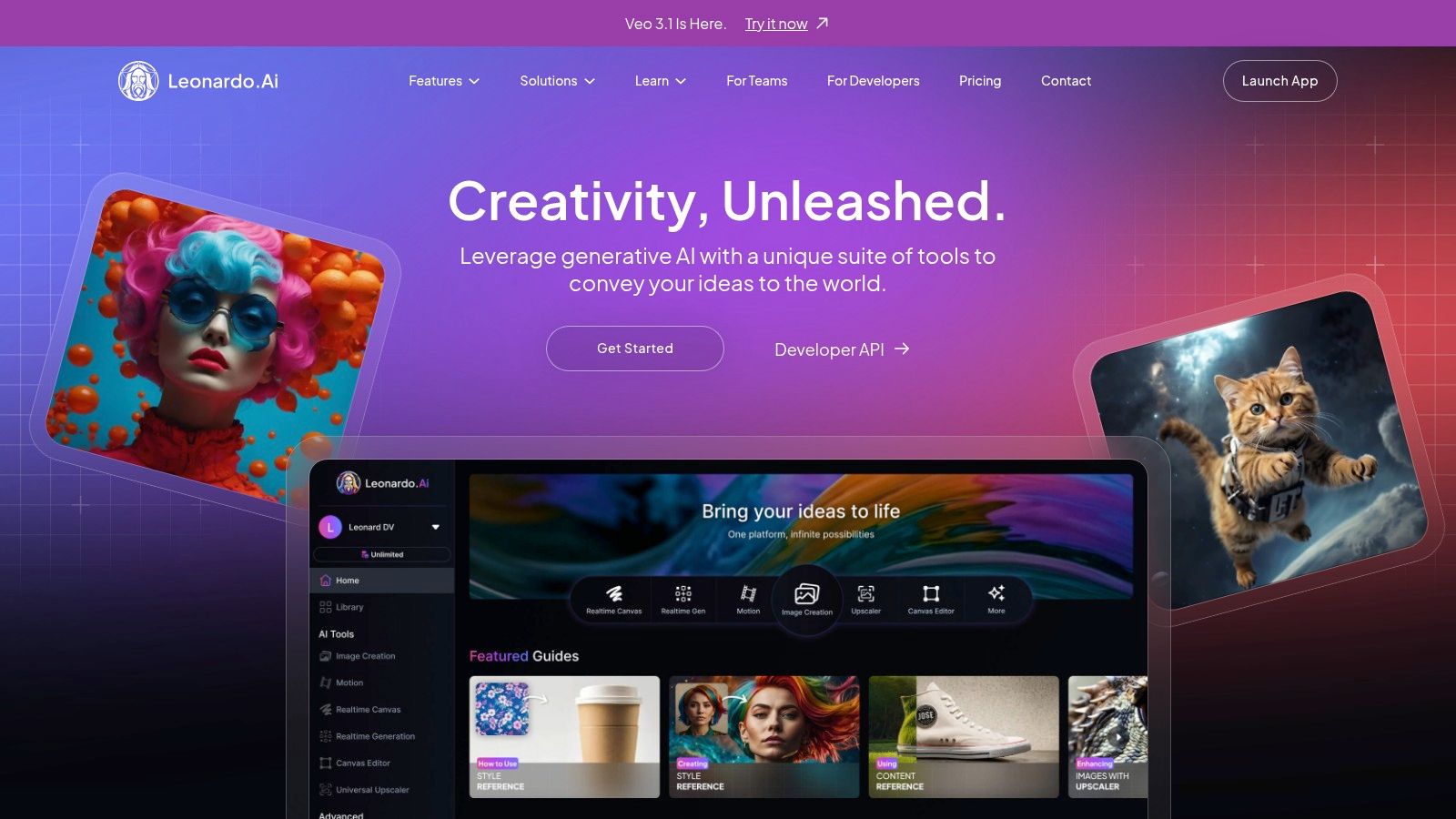 Leonardo.ai – Video (Motion)