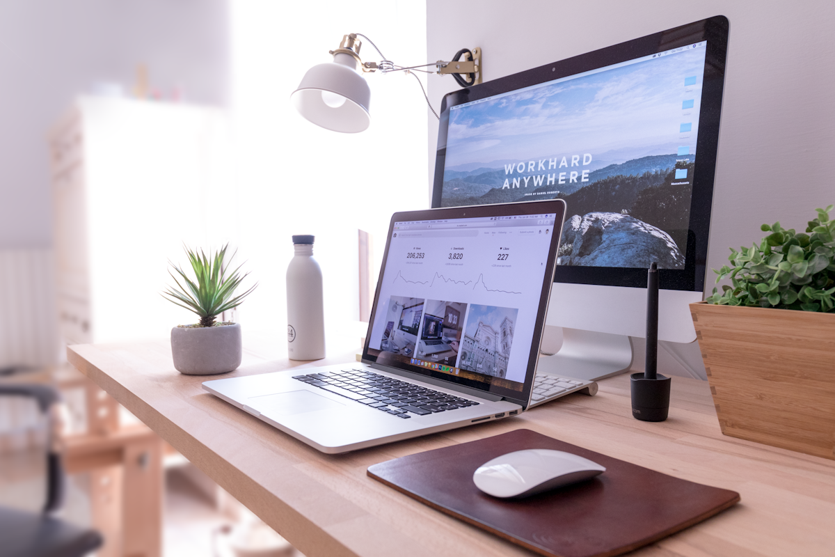Content creator using AI video tools