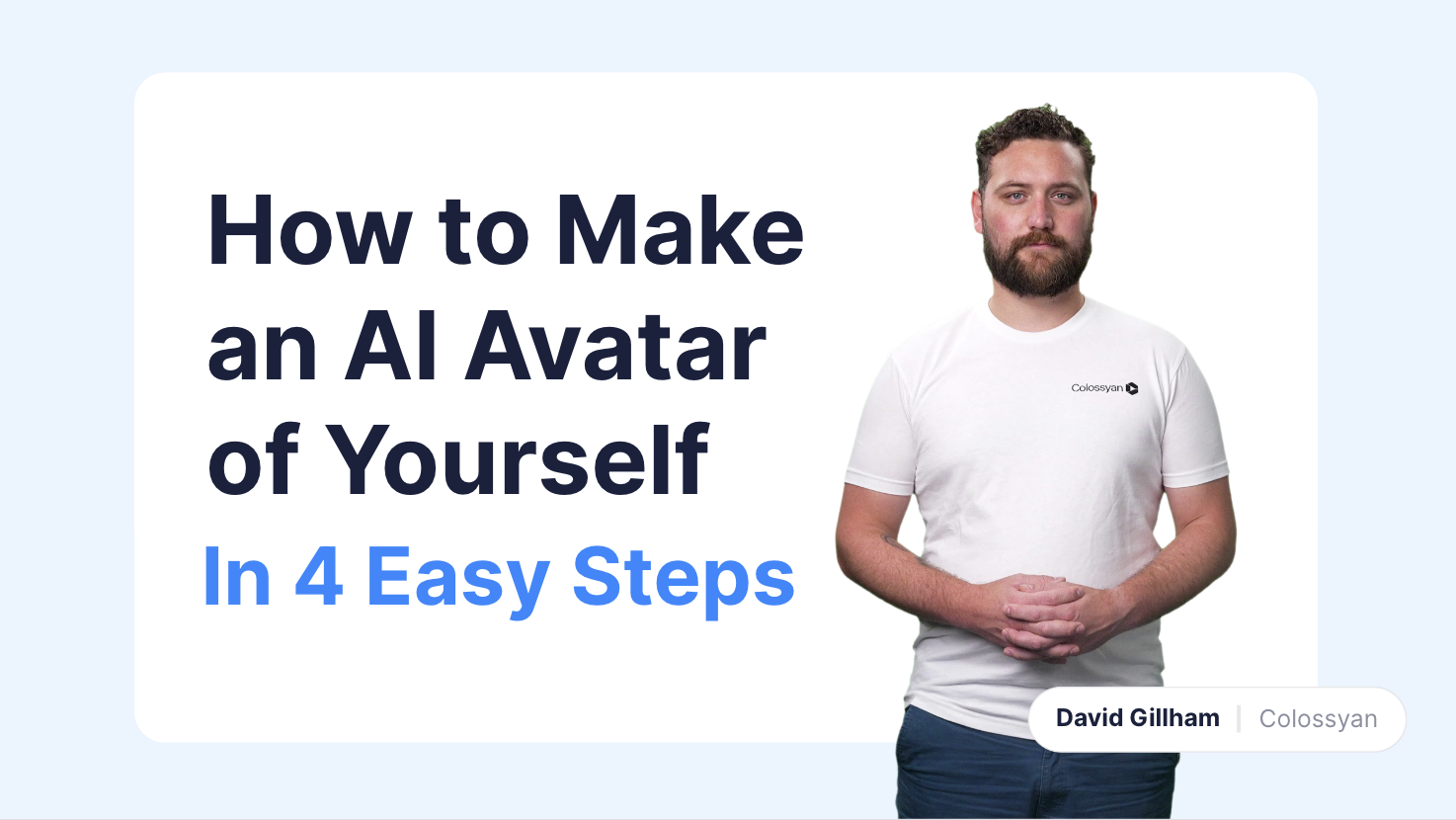 How to make an AI avatar of yourself in 4 easy steps
