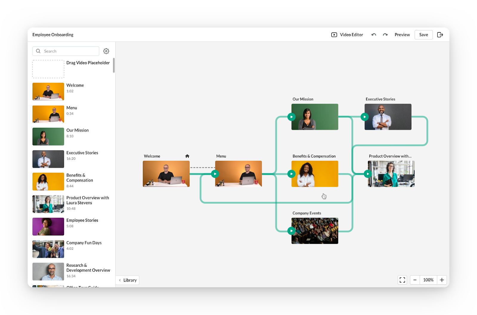 Interactive video in Kaltura