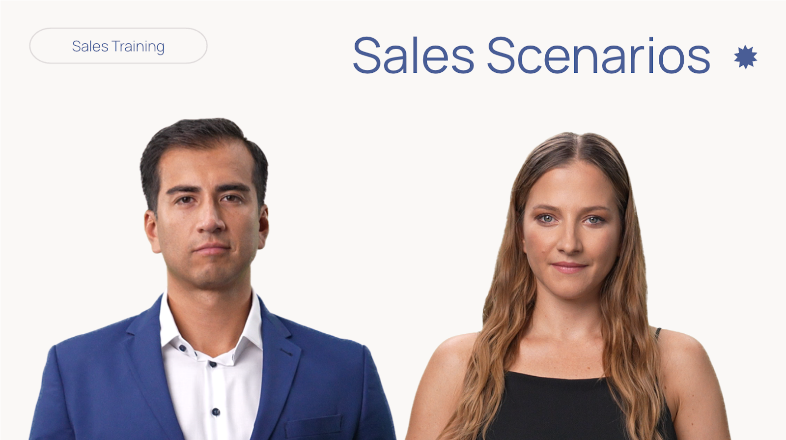 Colossyan's sales training template