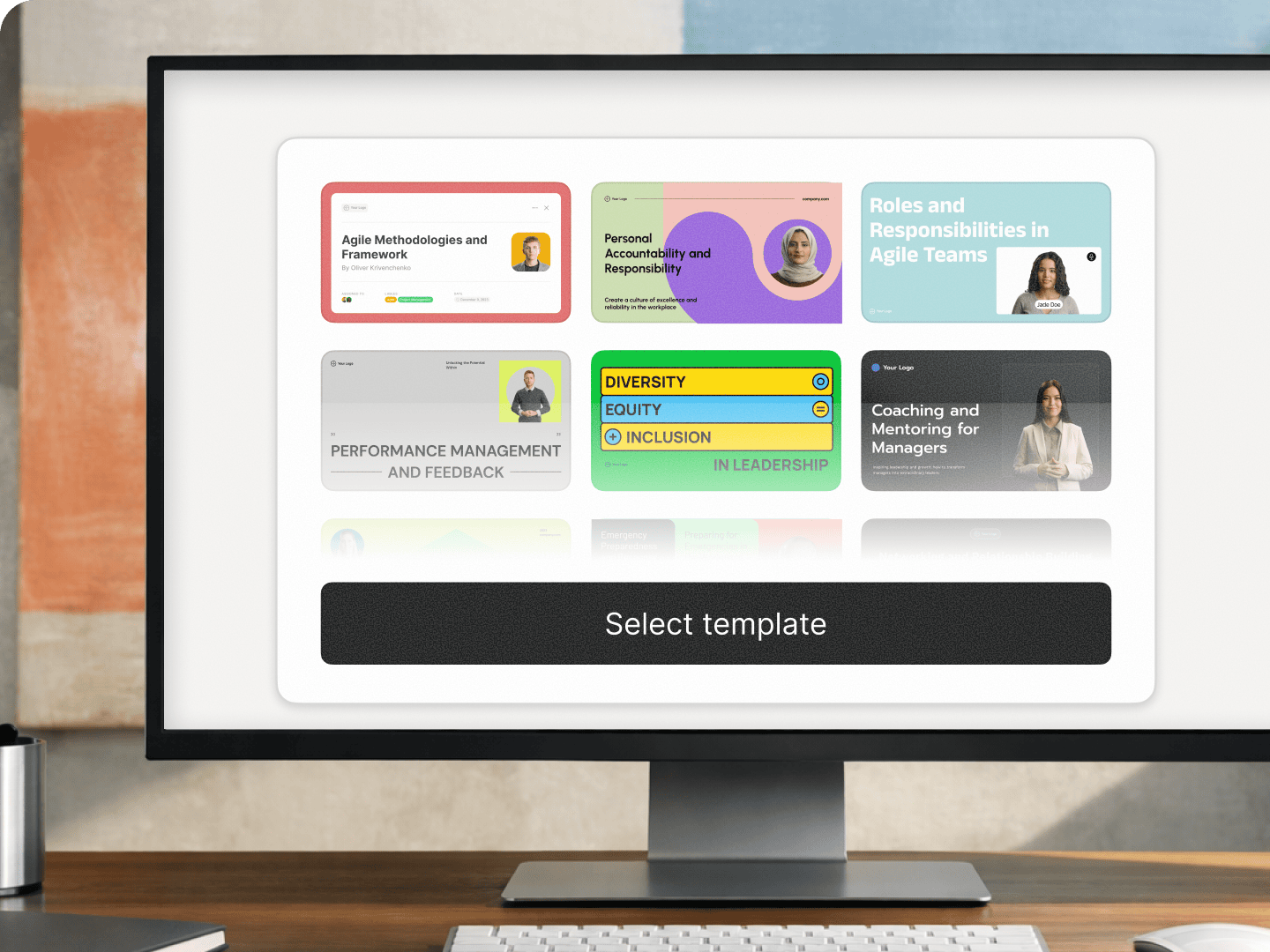 Turn a sales enablement document into a video