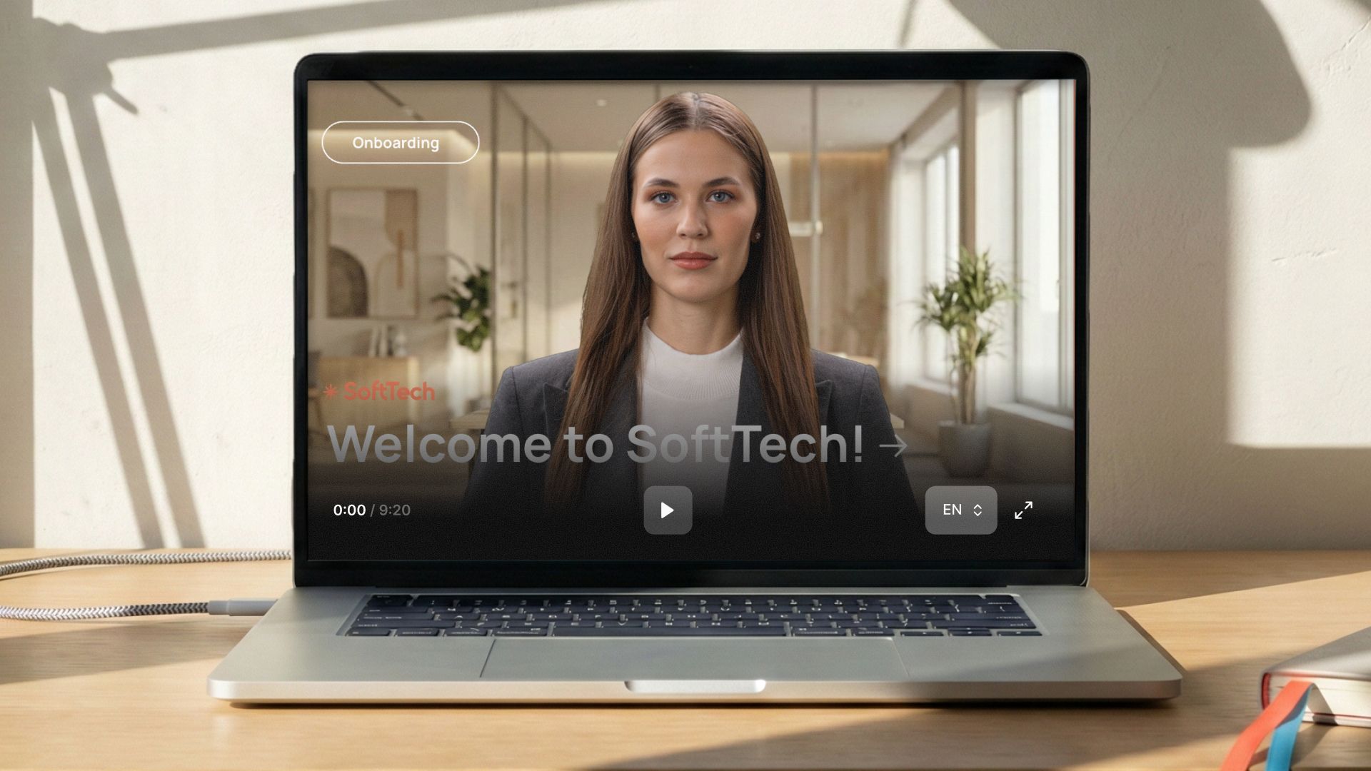 Employee onboarding video example