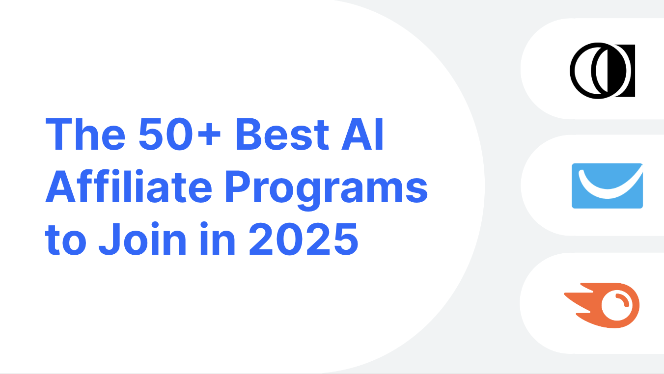 The 50 Best AI Affiliate Programs to Join in 2026